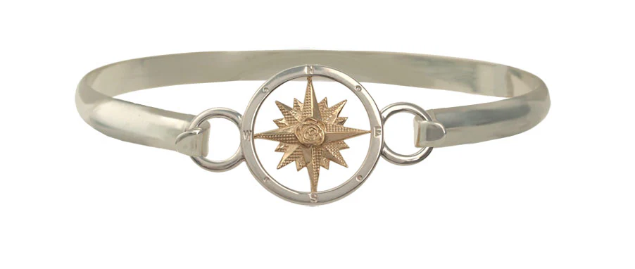 Double Hook Bangle Bracelet - Image 3