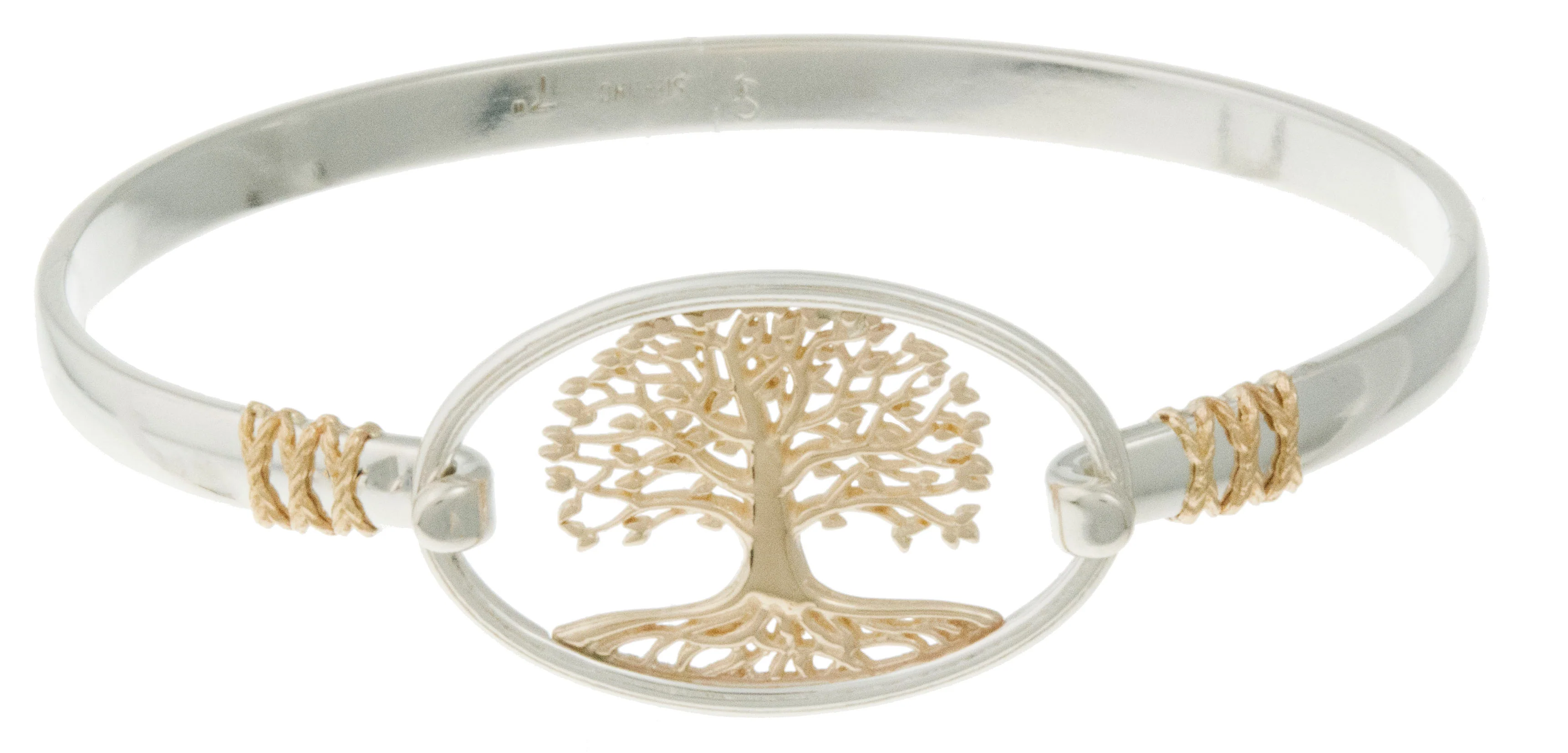Double Hook Bangle Bracelet - Image 4