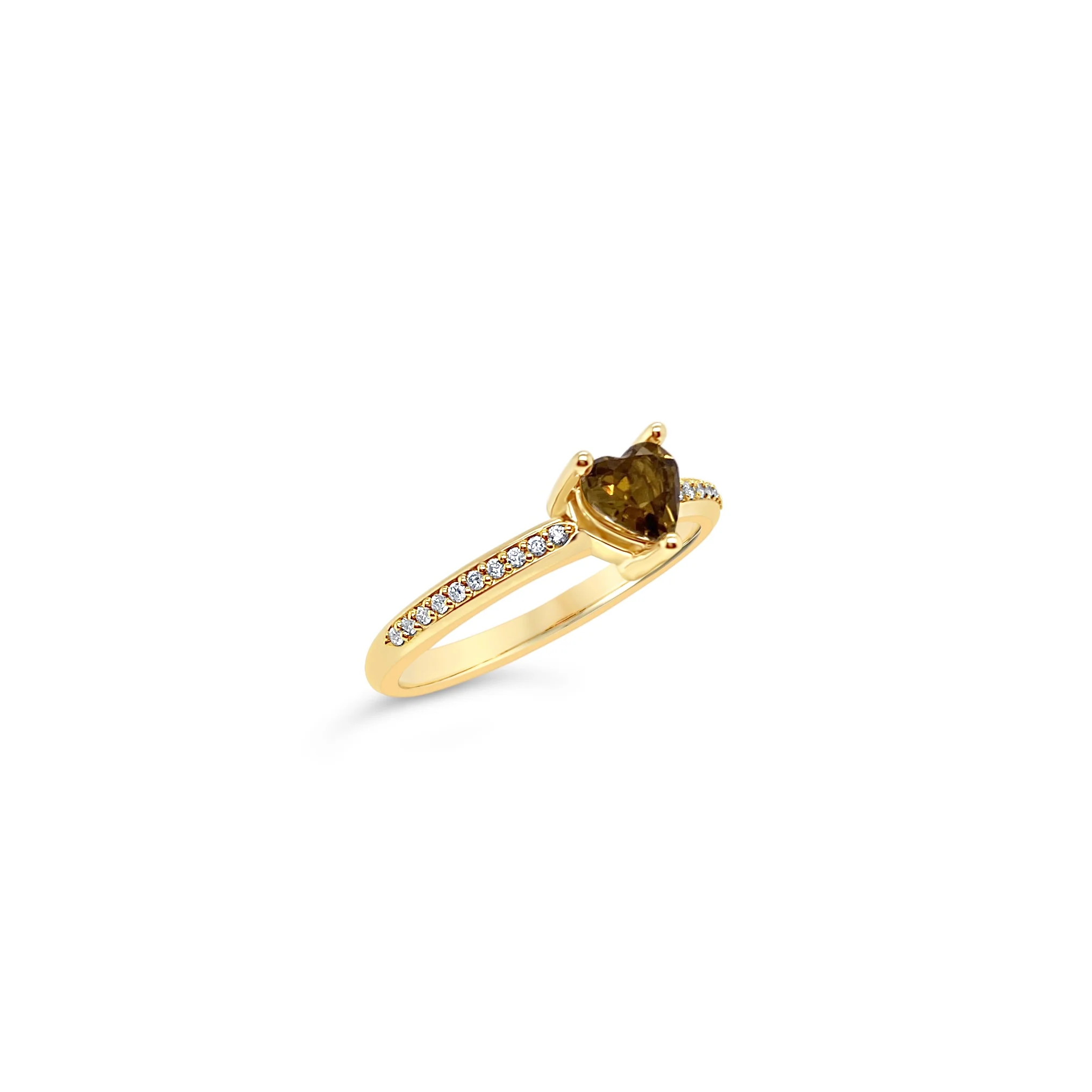 Golden Tourmaline Sweetheart Ring - Image 3