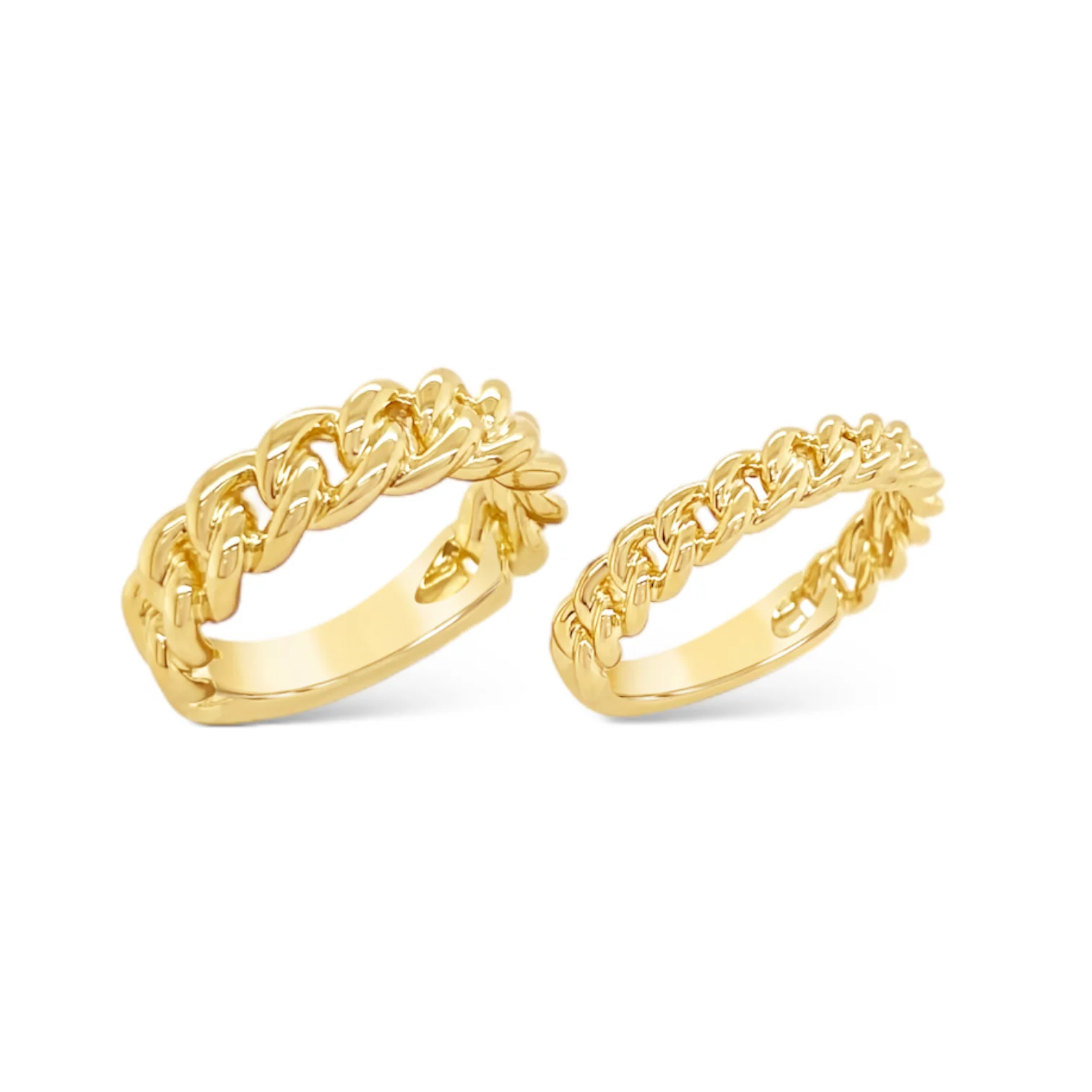 Large Curb Link Ring - Image 3