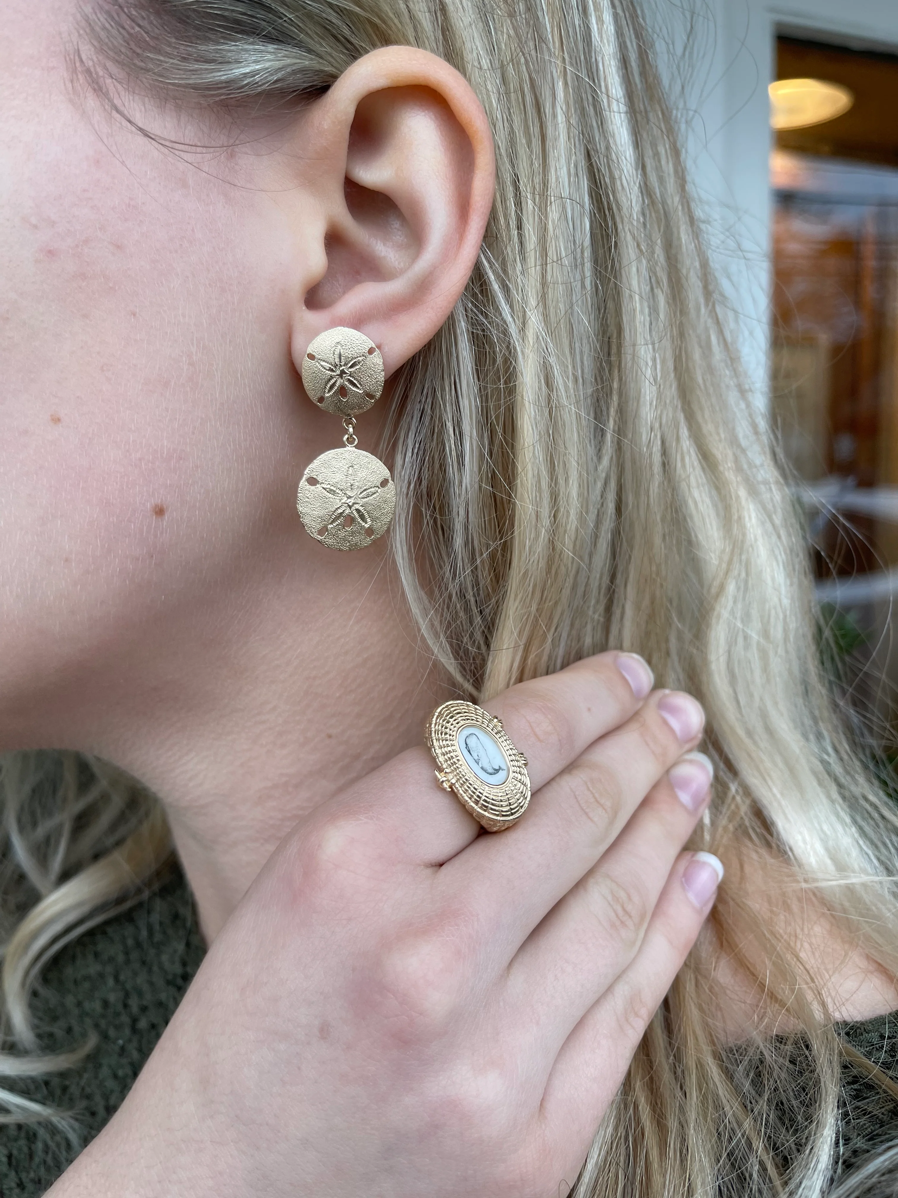 Nantucket Basket Scrimshaw Ring - Image 5