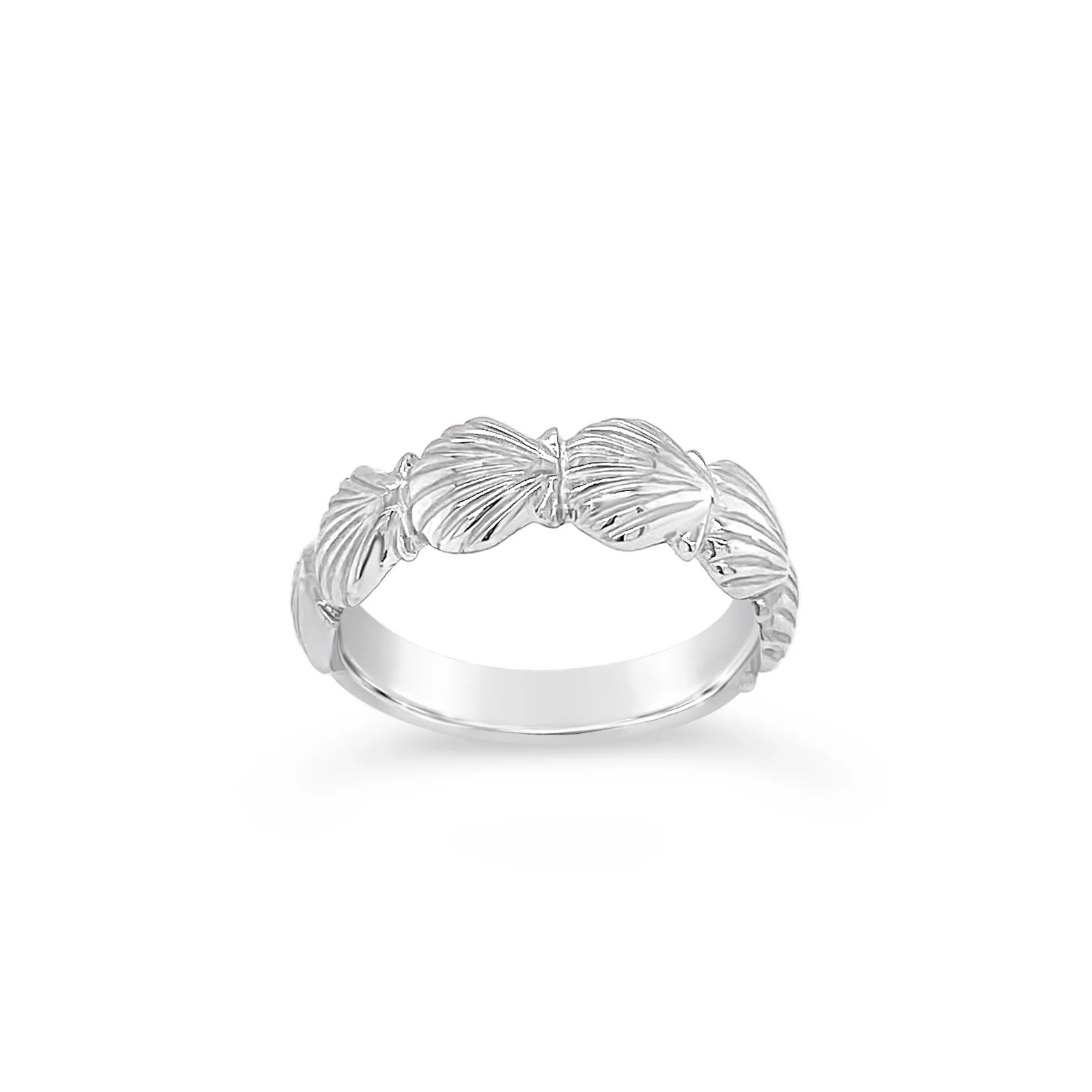 Scallop Shell Band Ring - Image 4