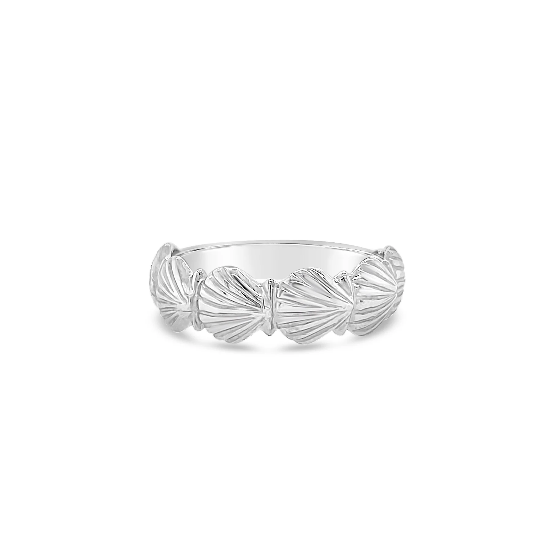 Scallop Shell Band Ring - Image 5