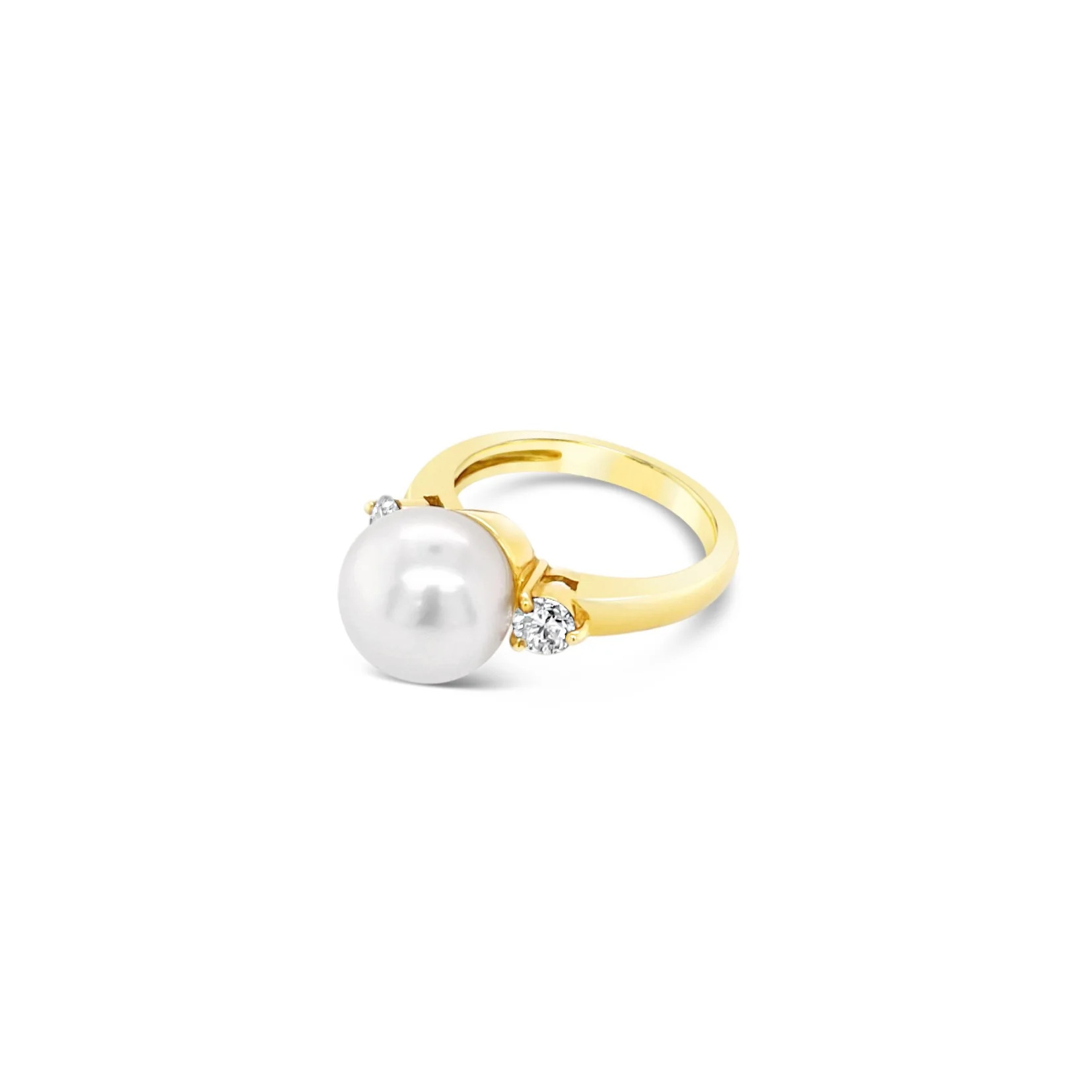 South Sea Pearl & Diamond Ring - Image 3
